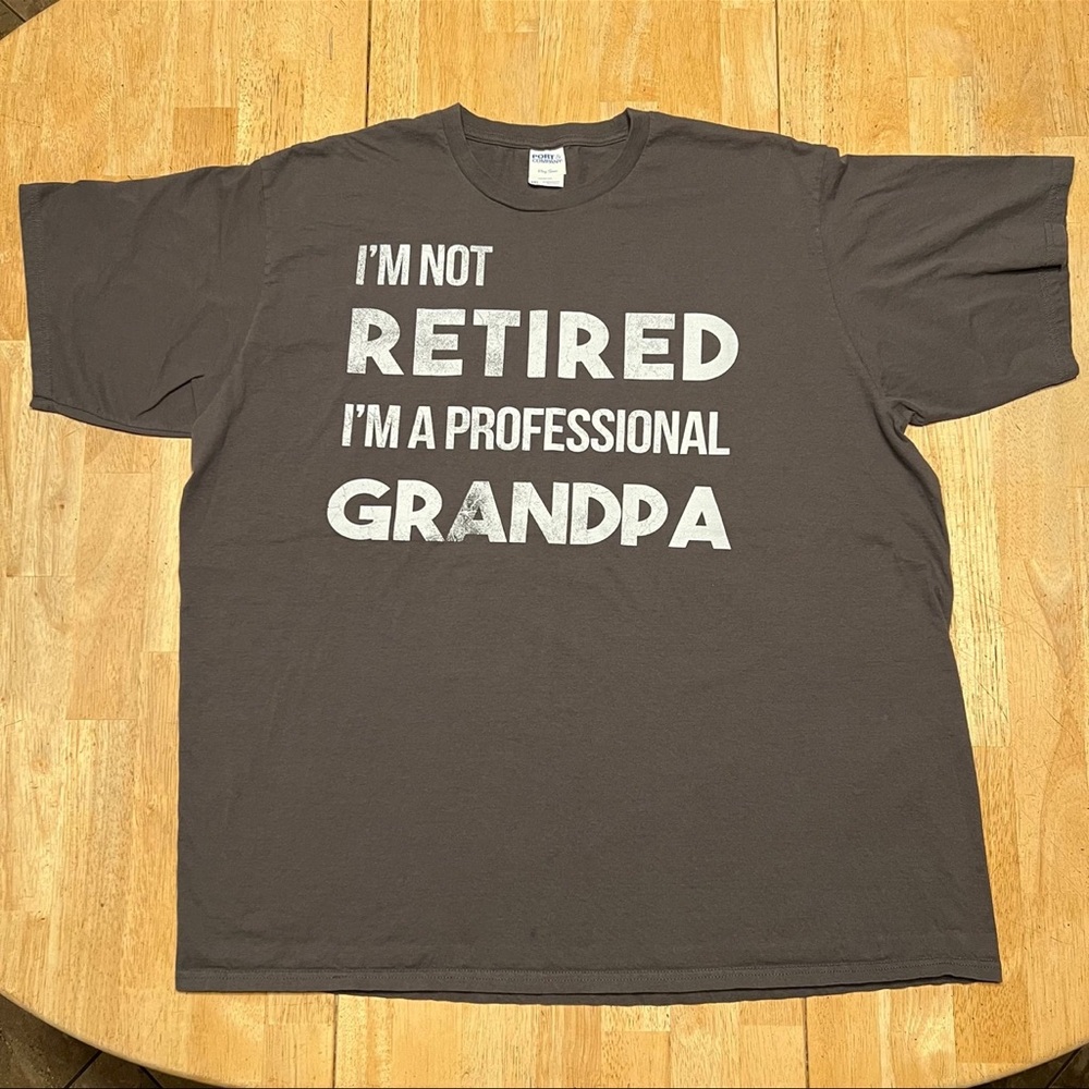 Retired Grandpa T-Shirt - XXL